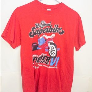 Red Gildan Graphic T